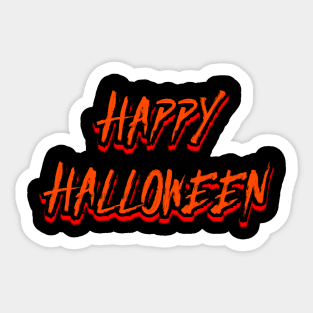 Happy Halloween Sticker